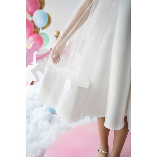 صورة فستان بناتي فراشة سكري - m3626